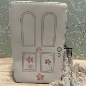 NWT Loungefly Disney Monsters Inc Boo's Door Crossbody & Wallet